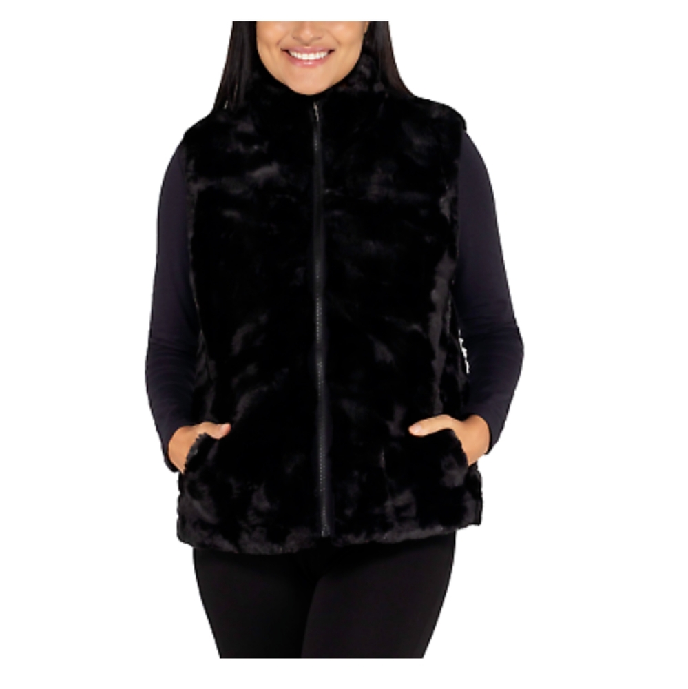 New woman Nicole Miller reversible vest